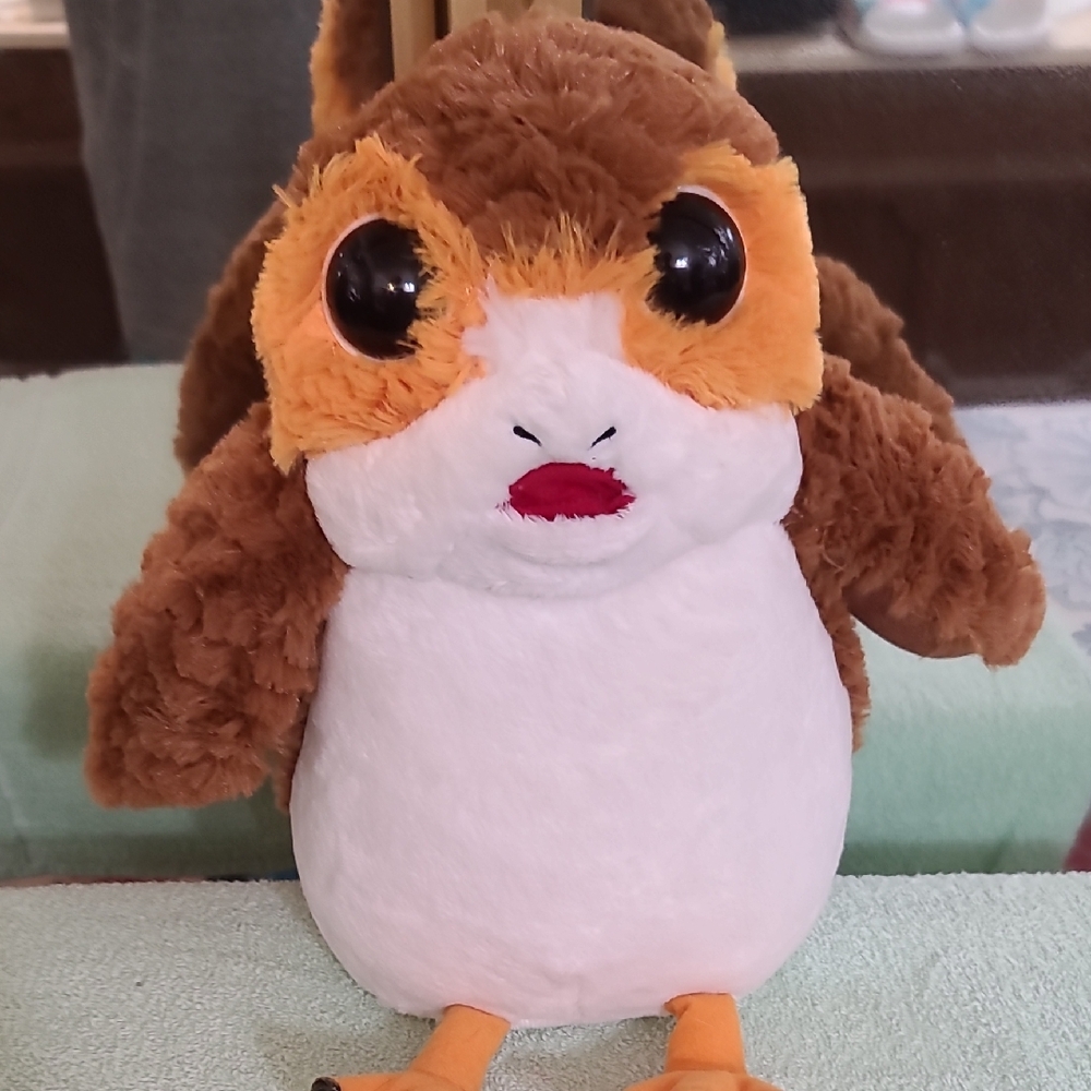 Build-A-Bear Brown and White Plush Toy